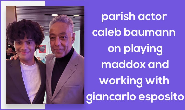 Parish Actor Caleb Baumann on Playing Maddox and Working With Giancarlo Esposito