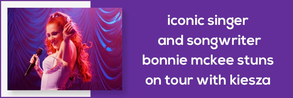 Iconic Singer and Songwriter Bonnie McKee Stuns on Tour With Kiesza