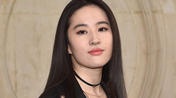 Liu Yifei at the Women's Fall-Winter 2023 Fashion Show in Paris